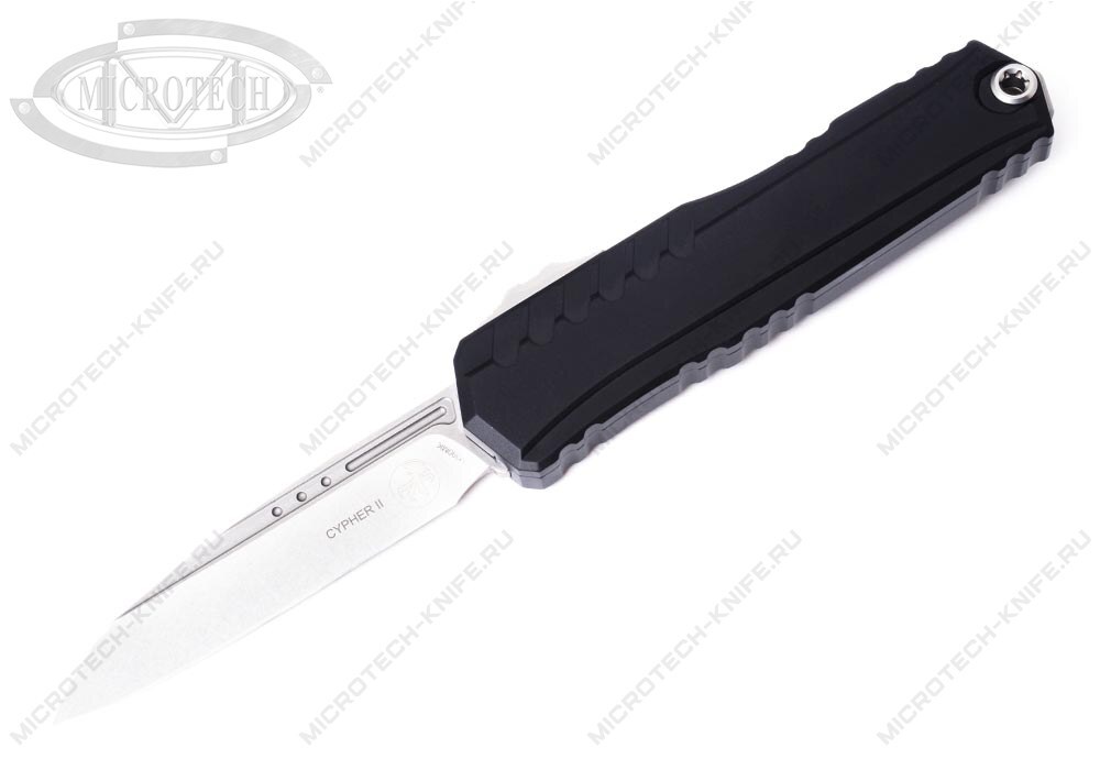 Нож Microtech Cypher II 1241-10SPR-PR Stonewash