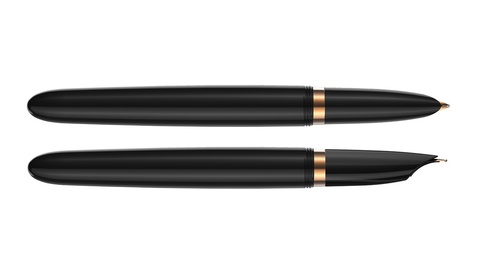 Ручка перьевая Parker 51 Premium, Black GT, F (2123514)