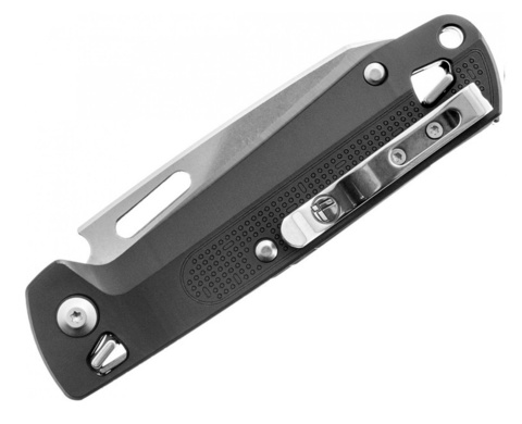 Мультитул Leatherman Free K2 115 mm, 8 функций, чёрный, кробка картонная (832658)