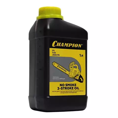Масло 2-такт Champion JASO FD полусинтетическое, 1л в интернет-магазине ЯрТехника