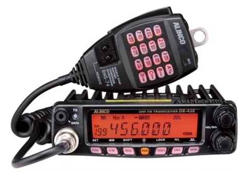 Автомобильная однодиапазонная УКВ радиостанция ALINCO DR-438 (UHF)