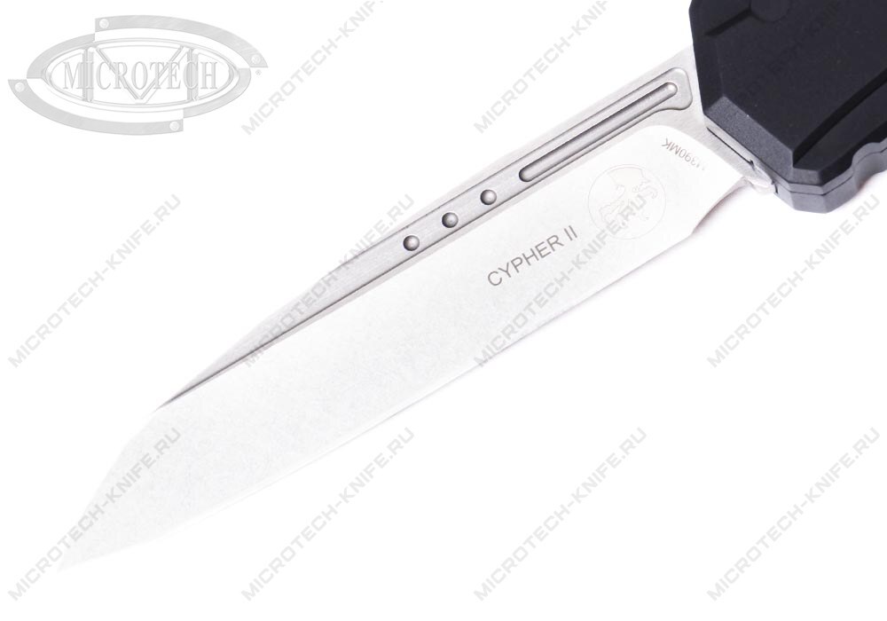 Нож Microtech Cypher II 1241-10SPR-PR Stonewash