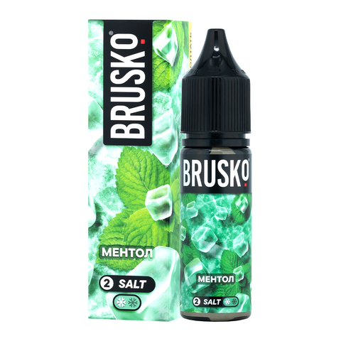 Жидкость BRUSKO Salt (Chubby) 2% 35 ml - Ментол