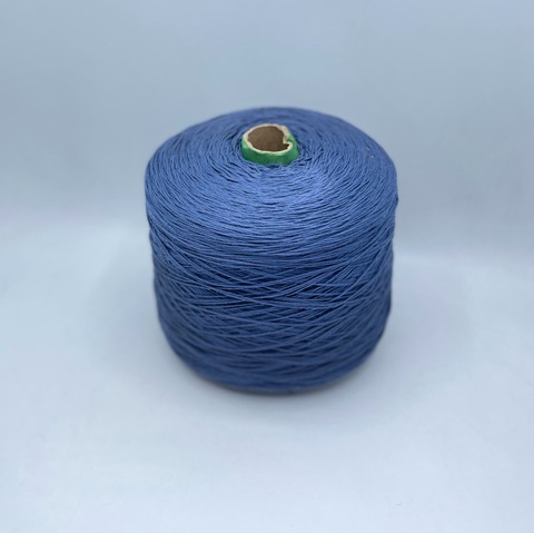 Бобинная пряжа (пр.Италия), art-USA Cotton supersoft , 325м/100гр. 100% Хлопок Pettinato(чесаный хлопок) цвет-Деним, арт.29969