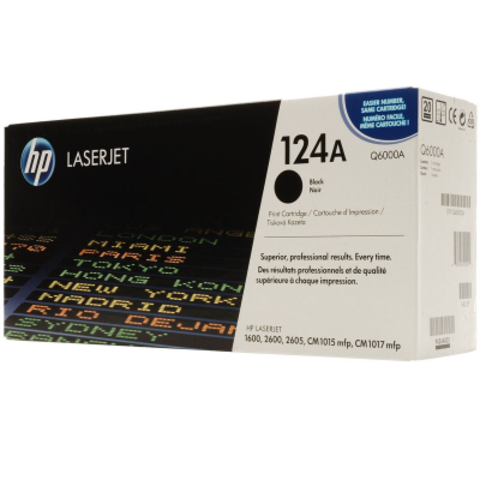 Покупка новых картриджей hp Q6000A №124A