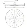 Paini 78PJSET36911THSHBATH Комплект для ванны/душа Кокс на 3 потребителя, встраиваемый, брошированное золото