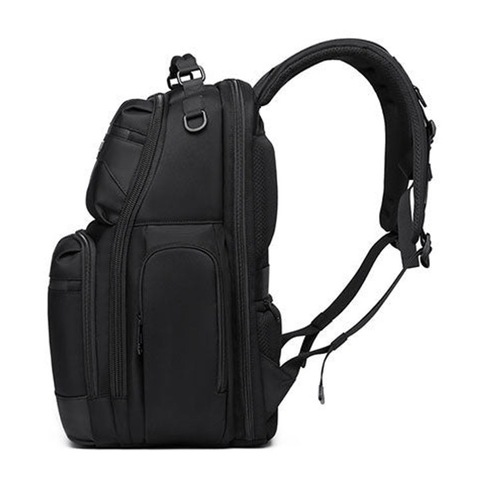 Картинка рюкзак городской Ozuko 9770L Black - 7