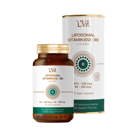 Liposomal Vitamins Липосомальный комплекс B12&B9 (60 капсул )