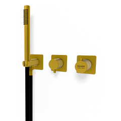 Remer XT97D2QPWBHS Смеситель для душа Remer X Style XT97D2QPWBHS, латунь брашированная PVD фото
