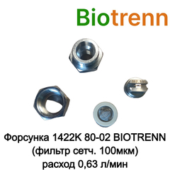 Форсунка 1422K 80-02 BIOTRENN (фильтр сетч. 100мкм) N90200ST