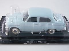Moskvich-403IE light blue 1:43 DeAgostini Auto Legends USSR #141