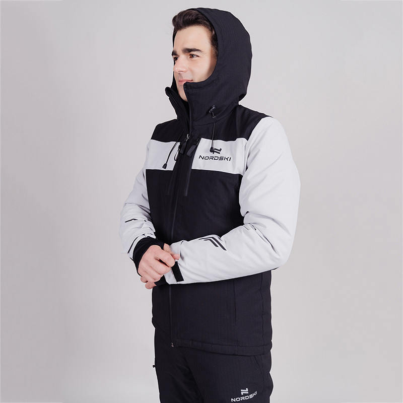 Мужской горнолыжный костюм Nordski Lavin black-grey - 4