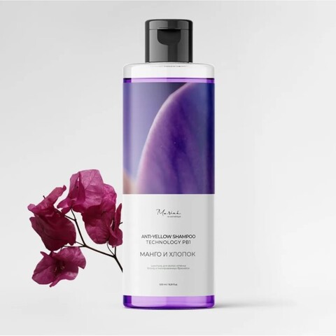 Mariee la cosmetique Шампунь для волос оттенка блонд и мелированных брюнеток, 500мл