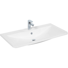 BelBagno BB1000/455-LV-MR-ALR Раковина из искусственного мрамора, 100x45.5, цвет: белый фото