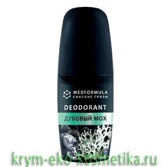 Дезодорант «Дубовый мох» MedFormula с вытяжкой из грязи Сакского озера ТМ Мануфактура Дом Природы