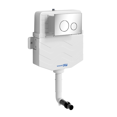 WasserKRAFT Aller 10TLT.031.ME.CH02 Встраиваемый смывной бачок