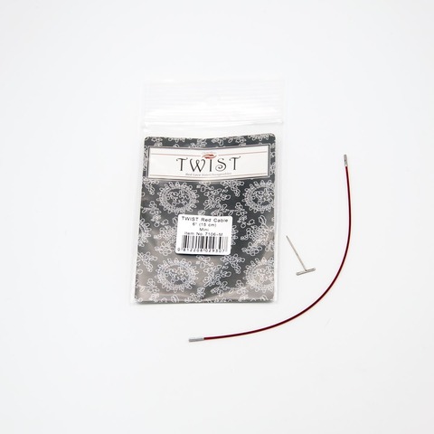 Леска Twist red cable, ChiaoGoo