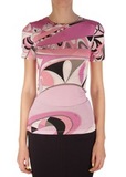Футболка из вискозы EMILIO PUCCI
