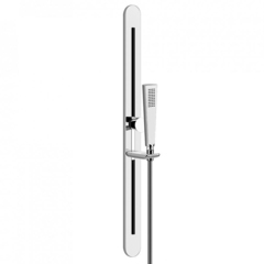 Gessi Cono 45145#031 Штанга в комплекте с душевой лейкой легкой очистки, шланг 1,50 м, цвет: хром фото