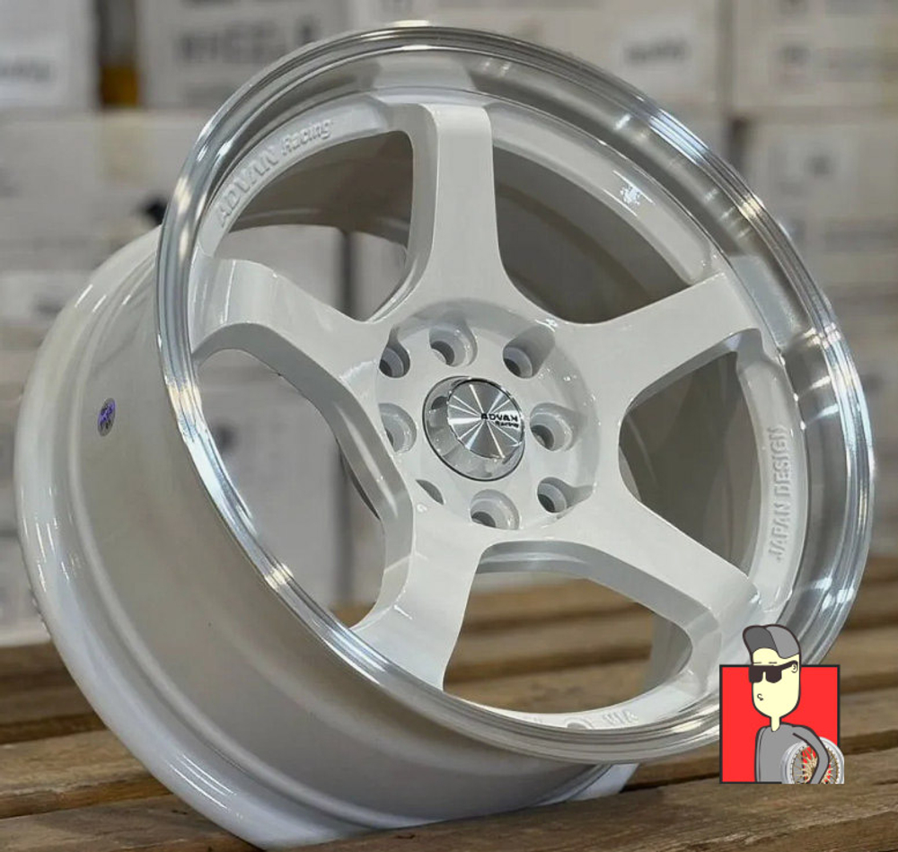 Комплект дисков Advan Racing GT 15x7 et10 4x100/4x114.3