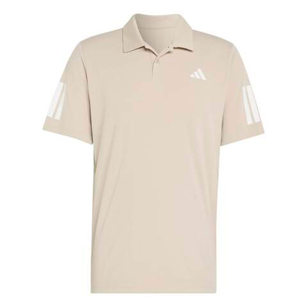 Мужское теннисное поло Adidas Club 3-Stripes — khaki three