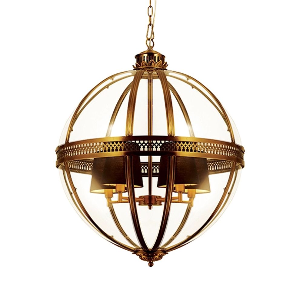Люстра Residential 4L brass