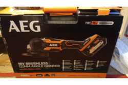Бесщеточная угловая шлифмашина AEG BEWS 18-125BL LI-502C 4935464417