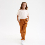 Брюки для девочек Casual collection KIDS, рыжий, р. 140 см 6535033 (MINAKU)