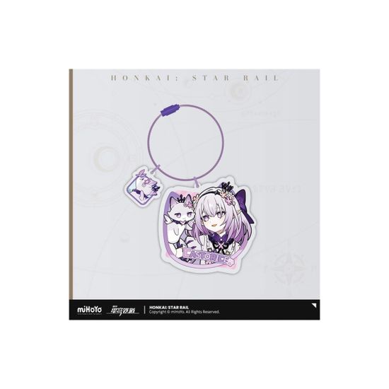 Акриловый Брелок Honkai Star Rail Kitty Series Кастория 6942630816917 — дополнительное промо товара