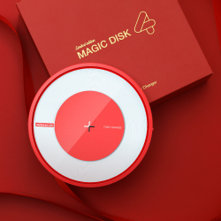 Беспроводное зарядное устройство с поддержкой быстрой зарядки от Nillkin, Magic Disk 4 Fast Wireless Charger