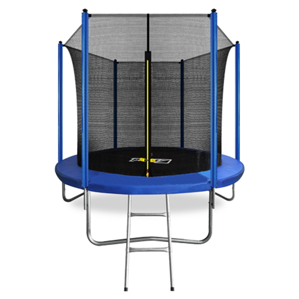 ARLAND Батут 8FT с внутренней страховочной сеткой и лестницей (Blue)