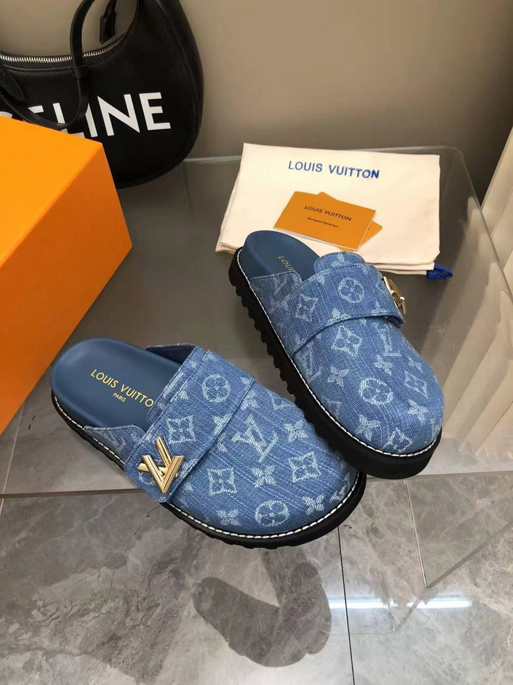 Мюли Louis Vuitton