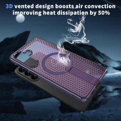 Прозрачный чехол Mesh Pro Magnetic Case для Samsung Galaxy S26