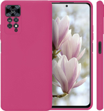 Мягкий Soft Touch чехол из силикона для XIAOMI REDMI NOTE 11 PRO 5G с бархатной подкладкой