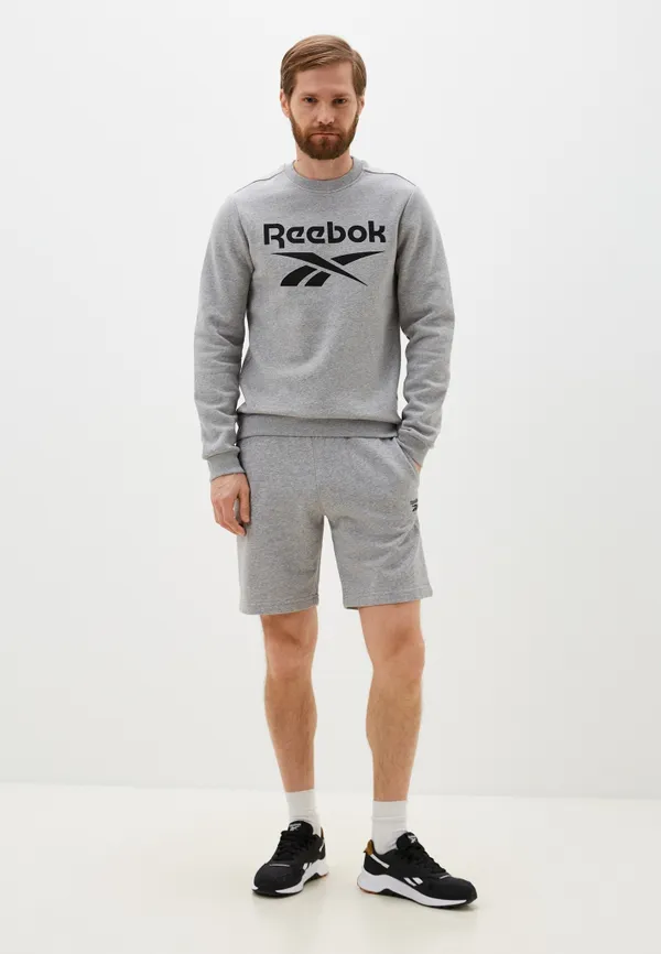 Толстовка мужская REEBOK RI BIG STACKED LOGO CREW