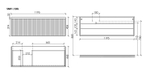 Тумба подвесная SANCOS Сноб Р 1.0 (Snob R 1.0) 1195х445х406, c одним ящиком оснащенным доводчиками, Бежевый матовый (Beige Soft), арт.SNR1.0120LCE