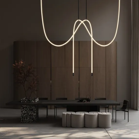 Подвесной светильник Thread 10388C Black Loft It