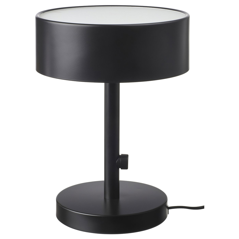 IKEA NYMÅNE  (ИКЕА НИМОНЕ)  -  Лампа настольная - антрацит 33 см