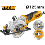 Пила дисковая многофункциональная INGCO MFS1251 750 Вт 125x22,2 мм