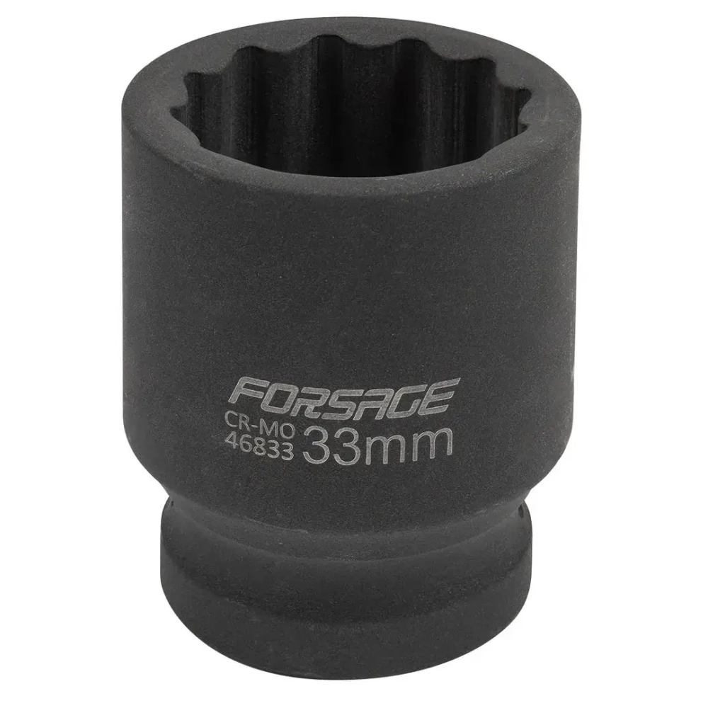 Головка ударная 3/4'', 33мм (12гр.) Forsage F-46833