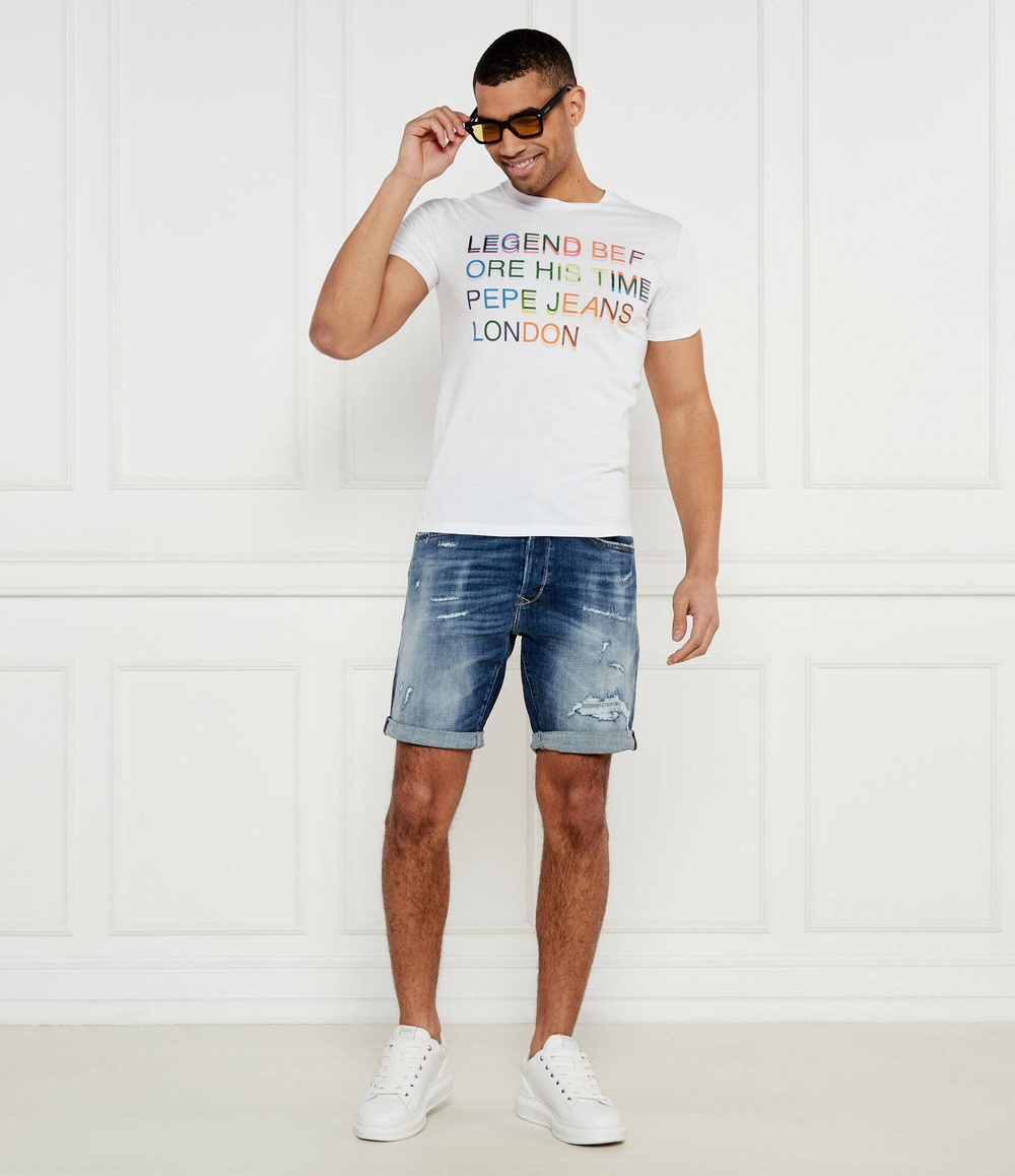 Футболка LEWIS Pepe Jeans London - белый(PM506562)