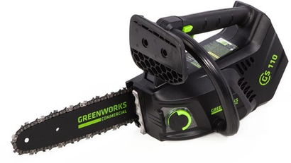 Пила цепная одноручная аккумуляторная Greenworks Арт. 2003807 (арбориста), 40V, 25,4 см, бесщеточная, без АКБ и ЗУ