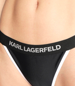 трусики бикини w/ logo elastic Karl Lagerfeld - черный(230W2235)