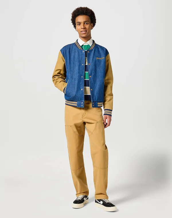 Куртка утепленная мужская WRANGLER VARSITY JACKET