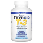 Absolute Nutrition, Thyroid T-3, оригинальная рецептура для поддержки щитовидной железы, 180 капсул