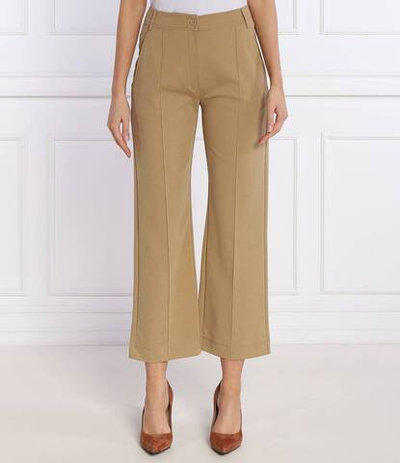 Брюки Weekend MaxMara - светло-коричневый(157810216)