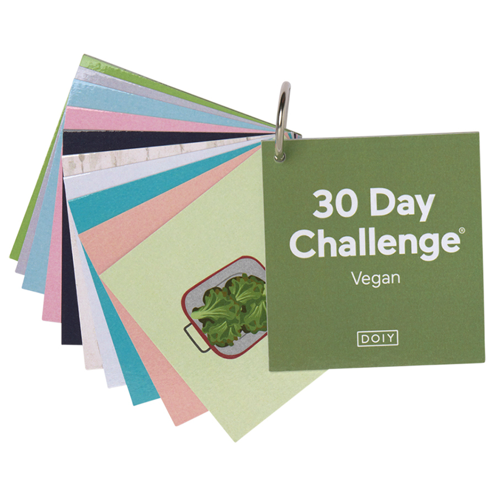 Набор веганских рецептов на 30 дней vegan challenge
