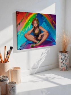 Картина на стену 40 X 50 Девушка аниме