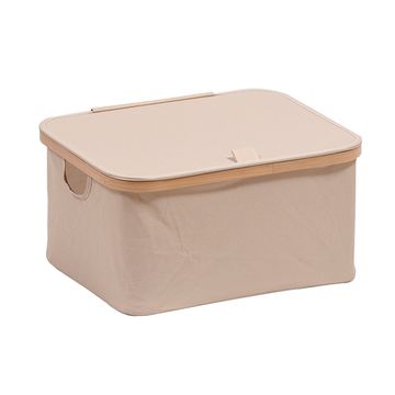 Корзина для белья neat low, 40x33x20 см, молочная