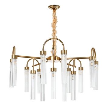 Подвесная люстра 15*G9 A4088LM-15AB бронза Borgia Arte Lamp